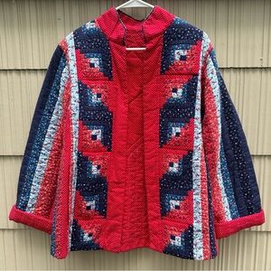 EUC Vintage Americana Quilted Jacket